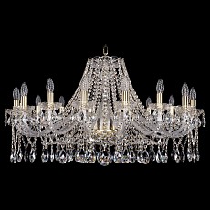 Подвесная люстра bohemia ivele crystal 1413 1413-16-360-g